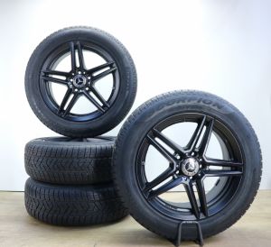 Mercedes GLA velgen 17 inch X156 winterset matzwart