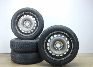 Smart fortwo forfour twingo 3 velgen + winterbanden 15 inch origineel 4x100