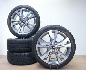 Mercedes C-klasse felgen 18 zoll + winterreifen original a2054012802
