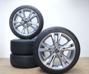 Mercedes C-klasse w205 velgen 18 inch winterbanden 5x112 a2054012802 a2054012902