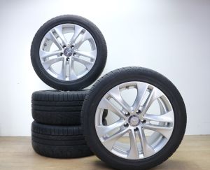 Mercedes E-klasse w212 s212 velgen 17 inch avantgarde + winterbanden