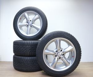 Mercedes SL R230 felgen 17 zoll original 5x112