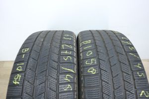 2x continental crosscontact winter 275/45 r21 110v xl winterreifen 6,3mm