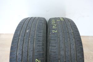 2x continental contiecocontact 5 215/60 r16 95v sommerreifen