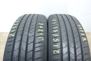 2x kumho ecsta hs51 215/55 r18 95H sommerreifen volle profiltiefe