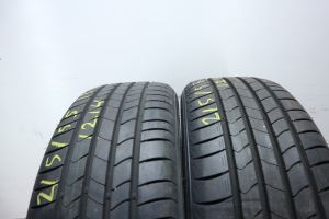 2x kumho ecsta hs51 215/55 r18 95H zomerbanden demobanden