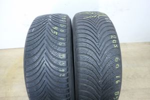 2x michelin Alpin 5 205/60 r16 96H XL winterbanden 6,5mm