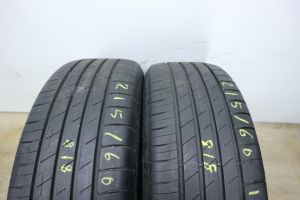2x demo 215/60 r17 100h xl goodyear efficient grip sommerreifen