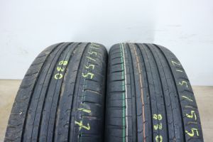 2x demo 215/55 r17 94v continental contiecocontact 5 sommerreifen