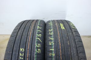 2x demo 215/55 r17 94v continental contiecocontact 5 sommerreifen 