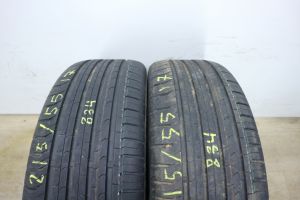 2x demo 215/55 r17 94v continental contiecocontact 5 sommerreifen