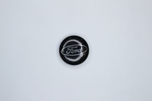 Ford Nabendeckel/Nabenkappen schwarz mit grauer Felge 55mm 6m211003bale