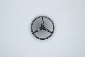 Mercedes naafkappen donker grijs 75mm a0004002700