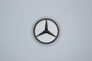 Mercedes Nabendeckel/Nabenkappen hellgrau a2204000125