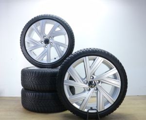 18 inch Volkswagen VW golf touran caddy jetta Bergamo velgen + winterbanden