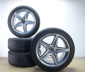 Mercedes E-klasse AMG velgen 18 inch + zomerbanden