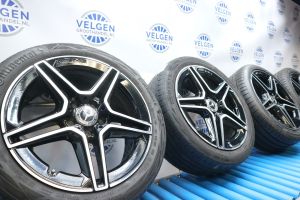 Mercedes C-klasse 18 zoll AMG felgen w205 s205 + sommerreifen 