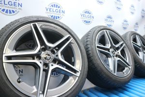 Mercedes C-klasse 18 inch AMG velgen w205 s205 zomer breedset