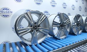 Mercedes C-klasse SLK velgen 17 inch origineel 5x112