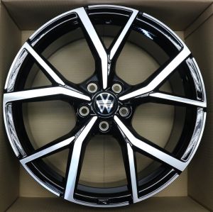 Origineel Volkswagen Golf 19 inch Estoril velg 5h0601025s/ad 5h0601025am