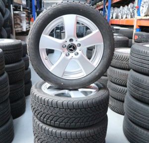Mercedes c-klasse w205 17 inch + winterbanden 5x112 a2054015500