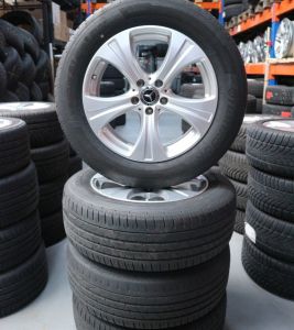 Mercedes GLC velgen 18 inch origineel + zomerbanden a2534010800 5x112