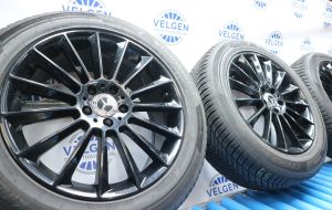19 inch Mercedes GLC velgen + allseason banden 5x112