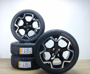 Opel Crossland velgen 17 inch + nieuwe winterbanden - 39216684 origineel