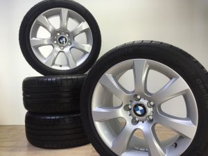 BMW 5 en 6 serie F10 F12 velgen 18 inch breedset + zomerbanden