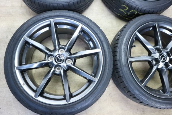 mazda mx5 mx-5 velgen 17 inch gunmetal + zomerbanden - 6mm