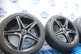 Mercedes C-klasse AMG velgen 18 inch w205 s205 + zomerbanden a2054011100 a2054011200
