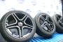 Mercedes C-klasse 18 zoll AMG felgen w205 s205 + zomerbanden 5x112 original