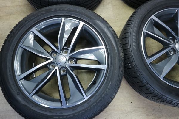 vieren Kleverig 945 Audi Q2 Q3 velgen 18 inch S-line + zomerbanden