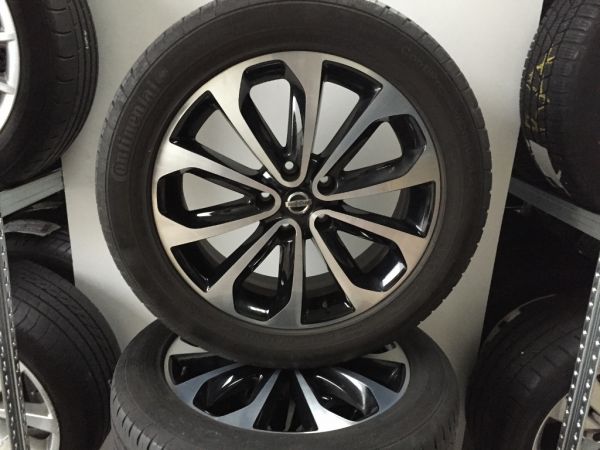 Afwezigheid Helderheid De Nissan qashqai originele velgen 18 inch + zomerbanden 8086-8A