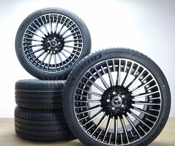 Nieuwe Mercedes EQC AMG velgen 21 inch michelin zomerbanden