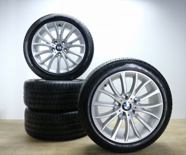 Herrie Bevestigen aan Uitpakken Velgengroothandel.nl - BMW 5 serie velgen 18 inch voor F10 F11 +  zomerbanden 6857668 styling 454